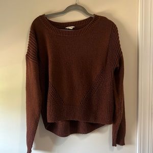 Brown sweater